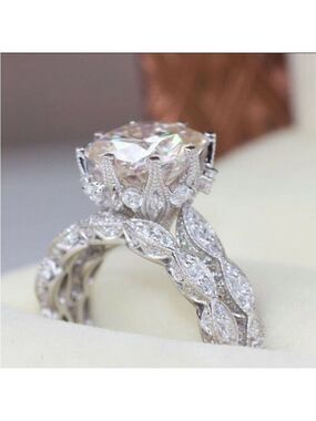 925 INFINTY WEDDING RING